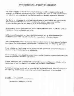 Environmental Policy